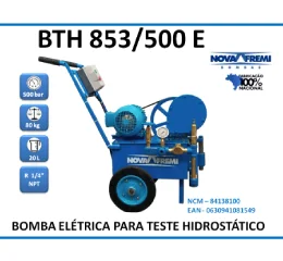 Bomba Elétrica para Teste Hidrostático – BTH 853-500 E 